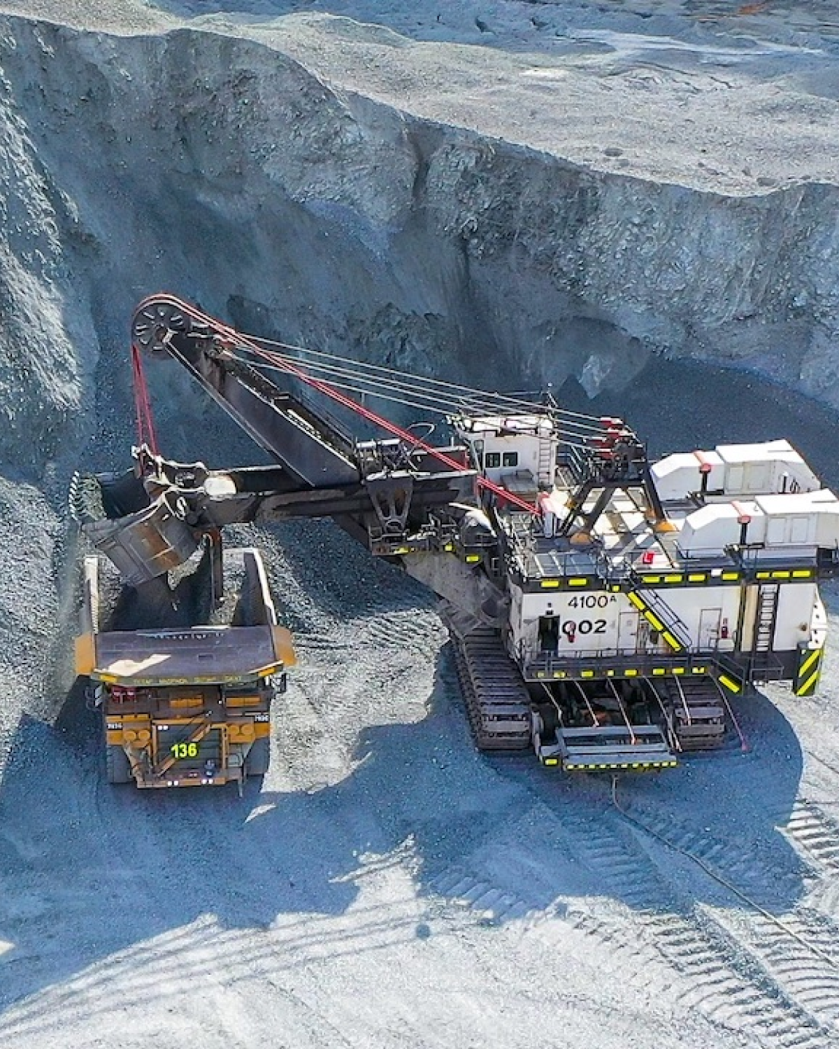 Mining activities by AMMAN’s Haul Truck