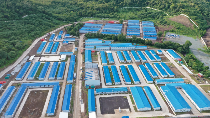 Camp facility in AMMAN’s smelter